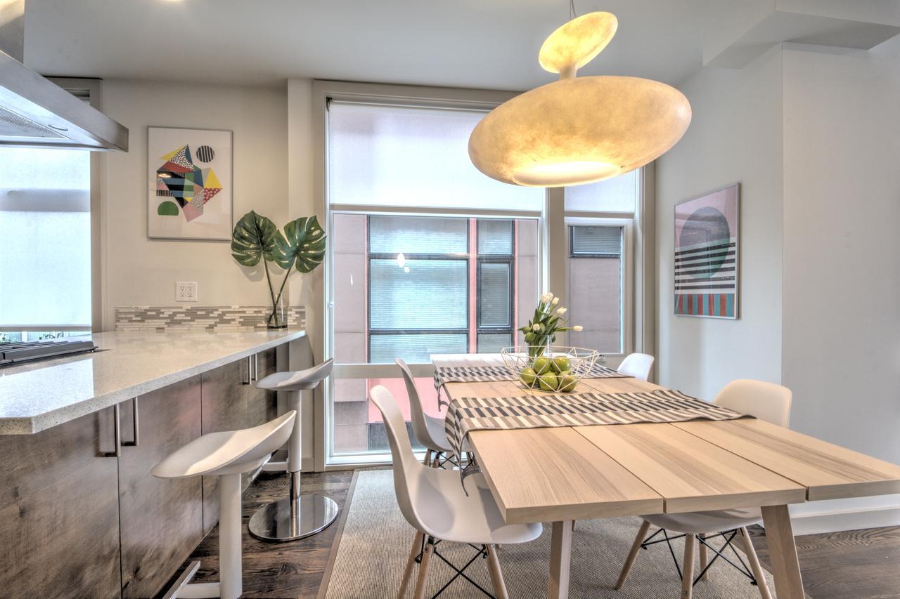 Central Modern Home With Rooftop Seattle Esterno foto